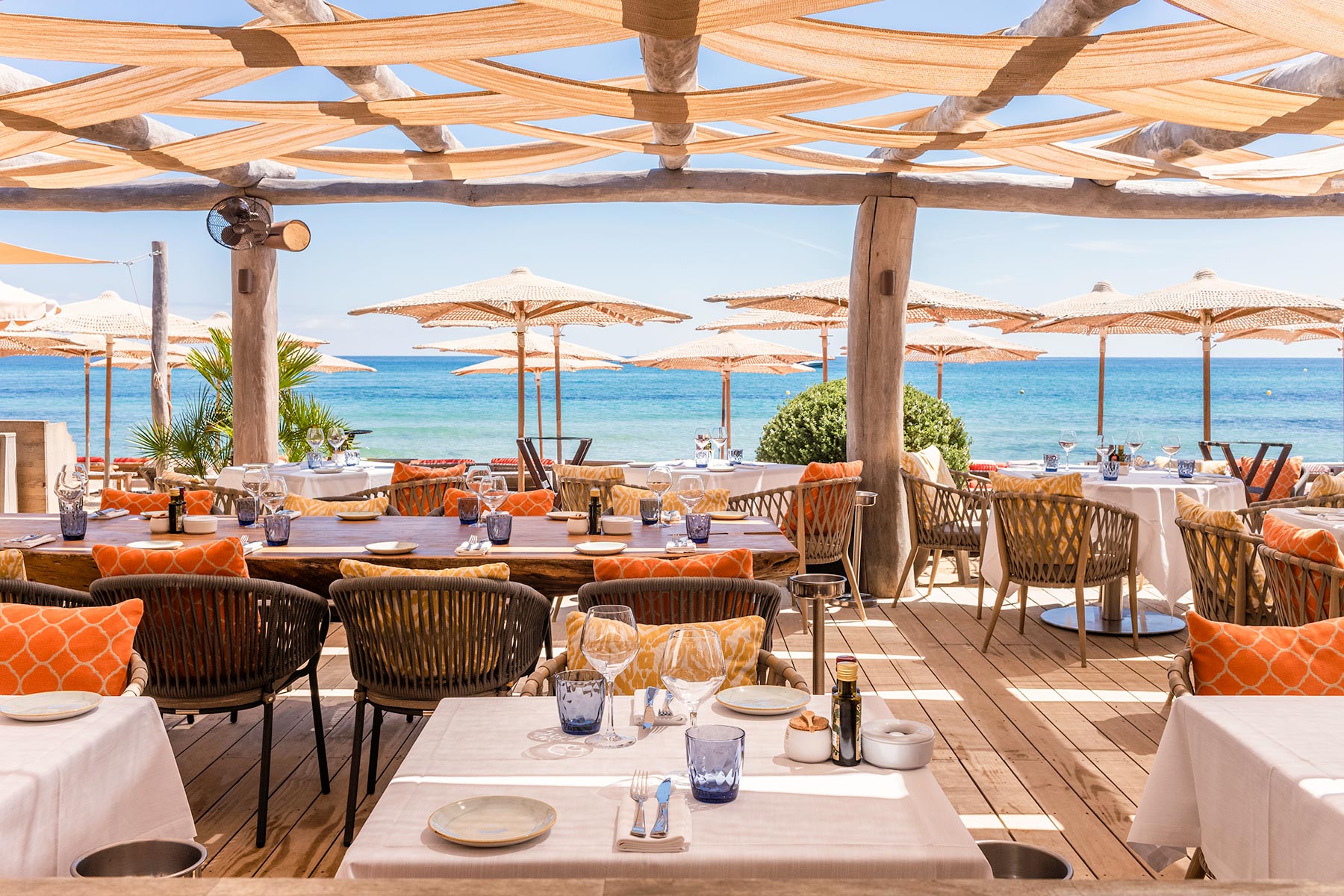 Byblos Beach by Rivea, Saint-Tropez